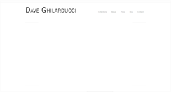 Desktop Screenshot of daveghilarducci.com